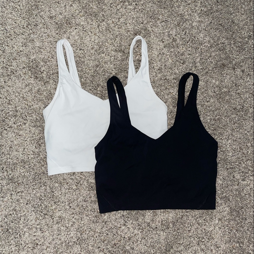 Workout Tanks Built-In Bra Stretchy Amazon Align Tank Dupe